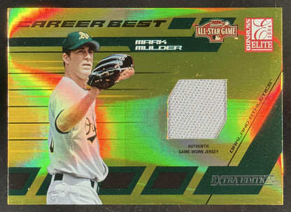 2004 Donruss Elite Extra Edition Career Best Mark Mulder trading card