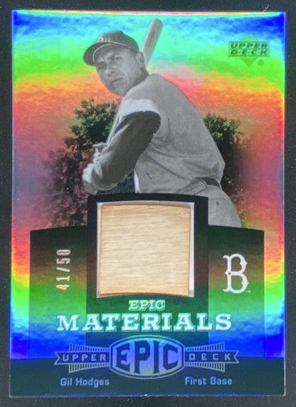 2006 Upper Deck Epic Gil Hodges #EH-GH trading card
