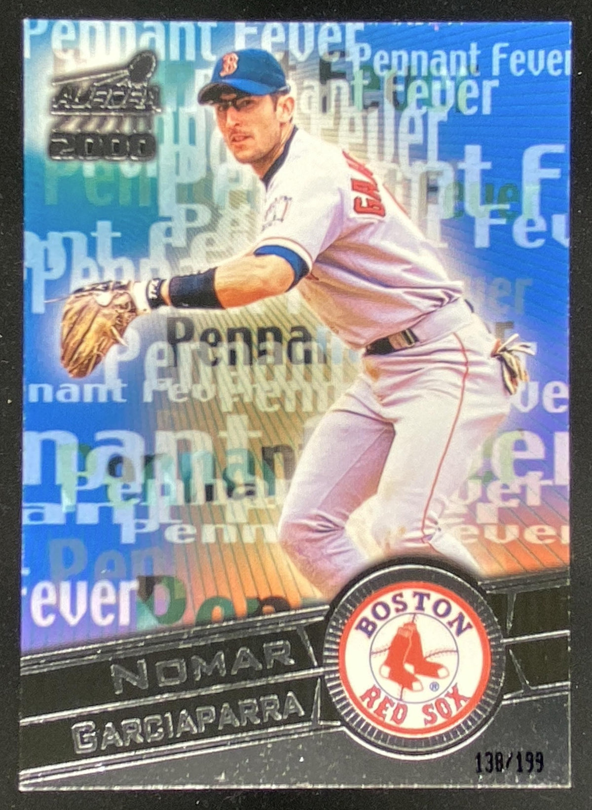 2000 Pacific Aurora Nomar Garciaparra #5 trading card