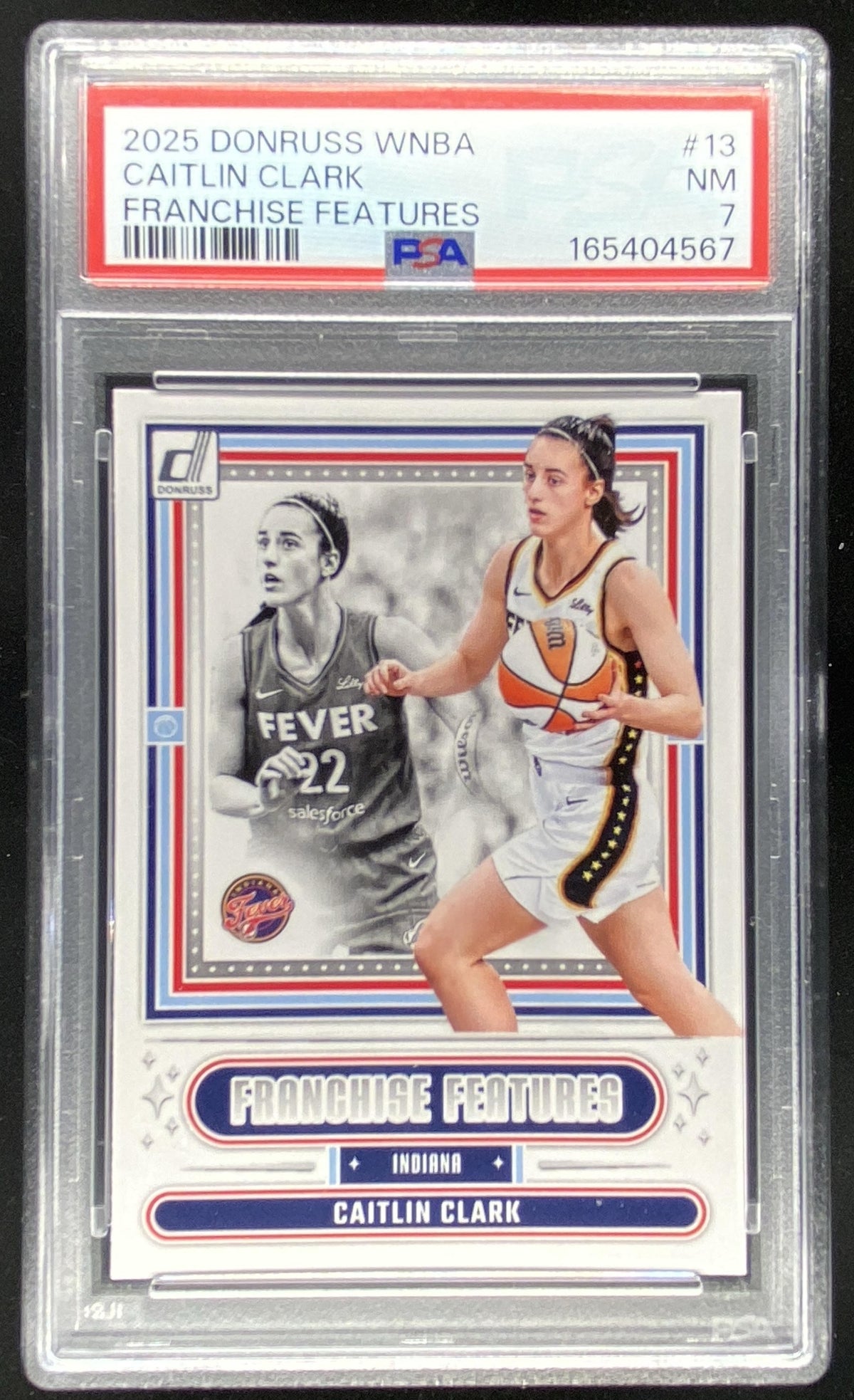 2025 Panini Donruss WNBA Caitlin Clark #13 trading card