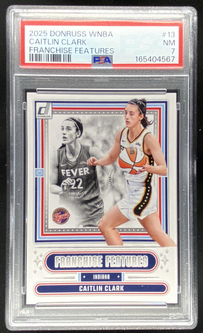 2025 Panini Donruss WNBA Caitlin Clark #13 trading card