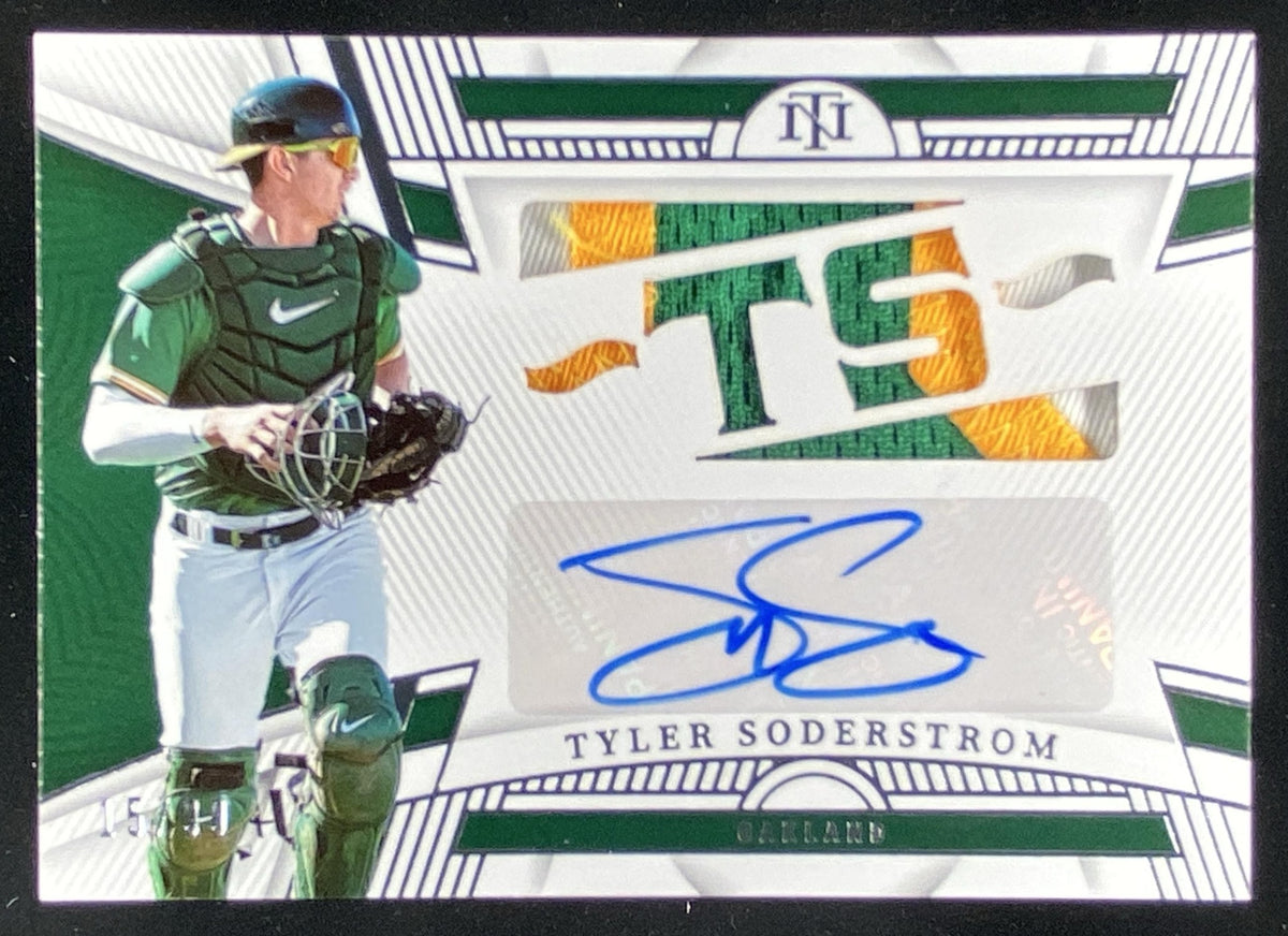 2023 Panini National Treasures Tyler Soderstrom #DMS-TS trading card