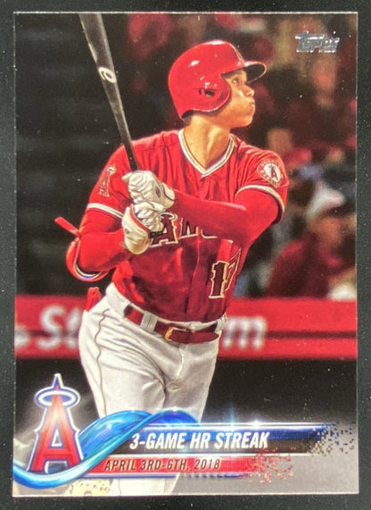 2018 Topps Update Shohei Ohtani #US189 trading card