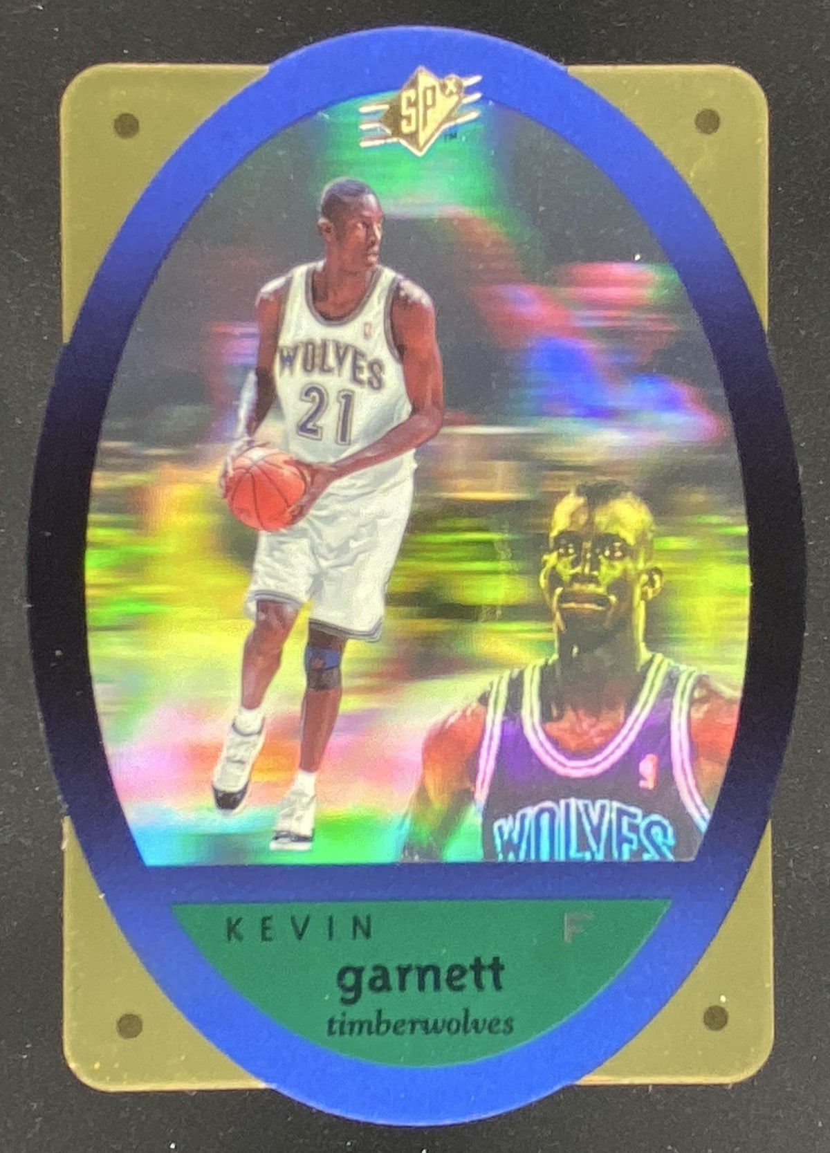 1996 SPx Kevin Garnett #31 trading card