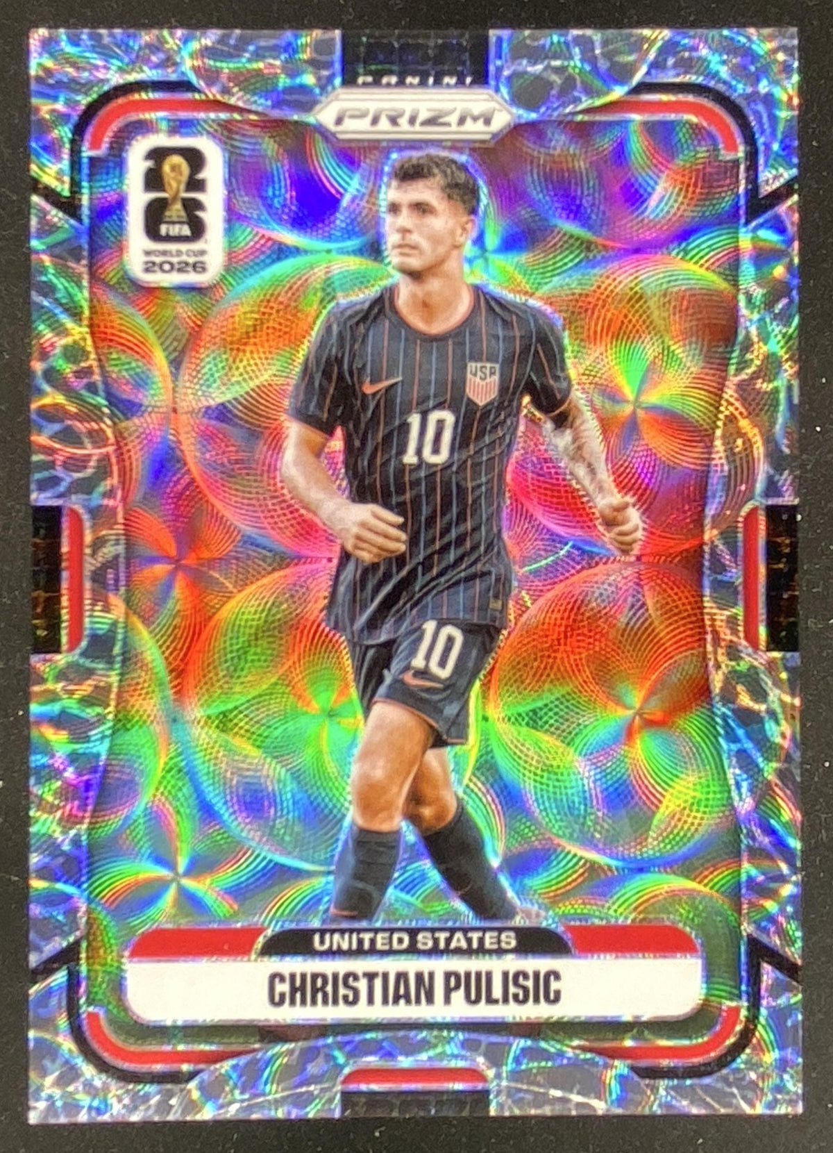2026 Panini Prizm World Cup Christian Pulisic trading card