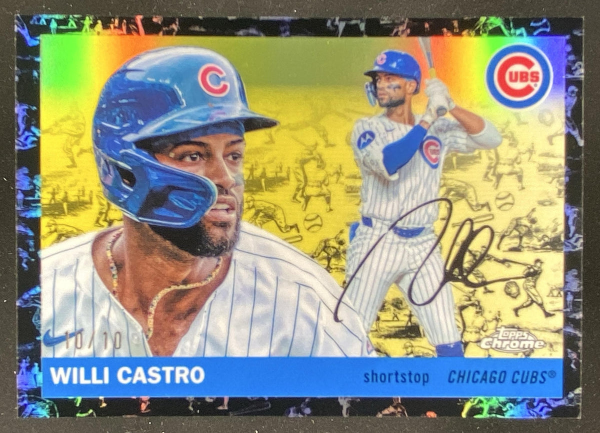 2025 Topps Chrome Platinum Willi Castro #25 trading card