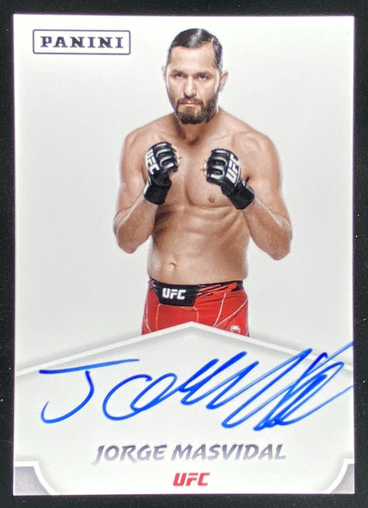 2022 Panini Prizm UFC Jorge Masvidal trading card