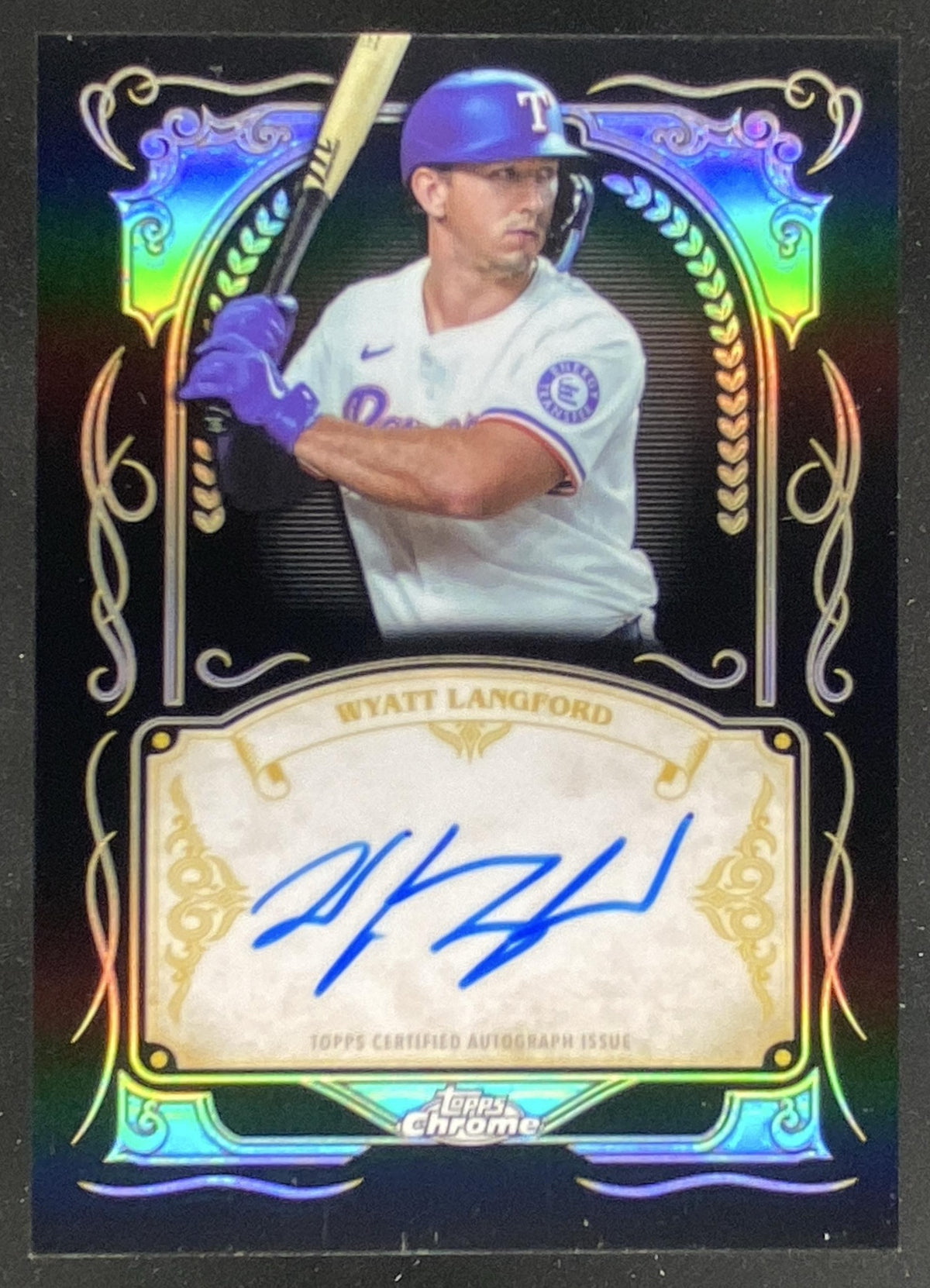 2026 Topps Chrome Wyatt Langford #IS-WL trading card