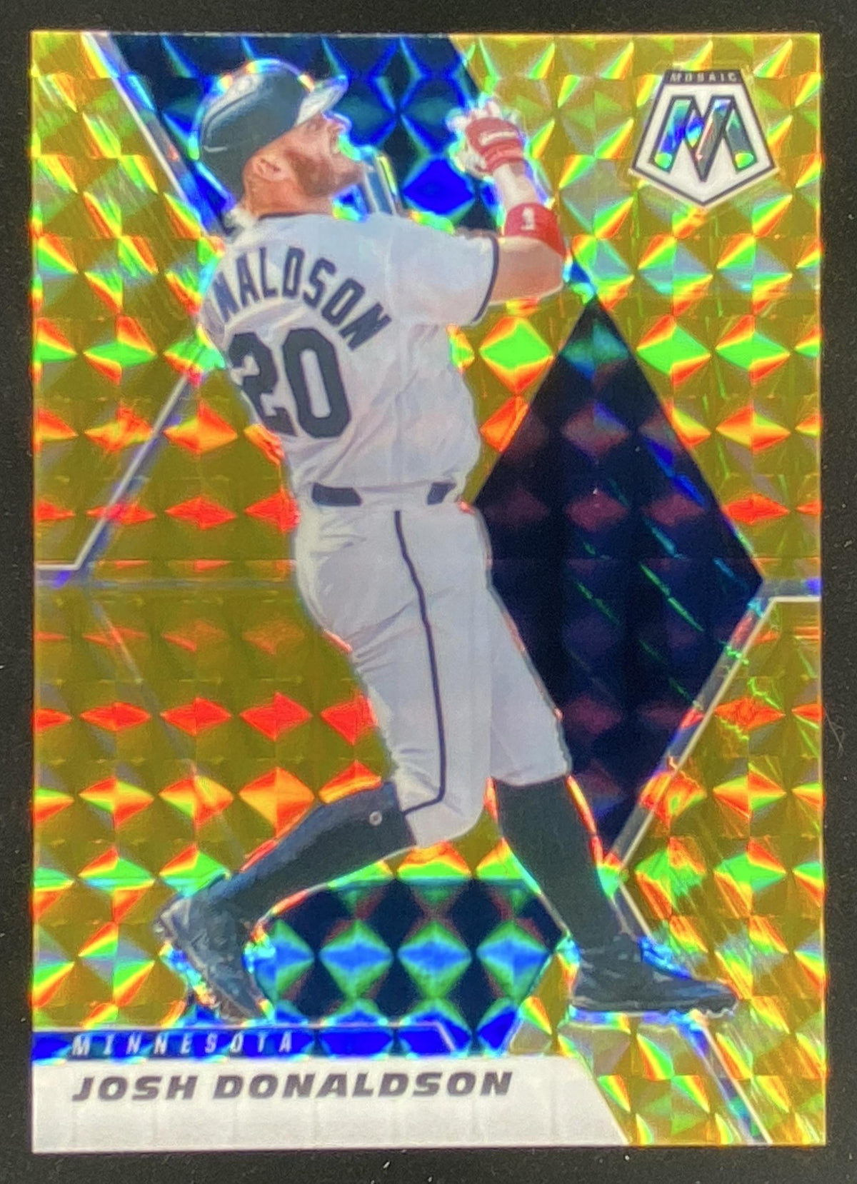 2021 Panini Mosaic Josh Donaldson #33 trading card