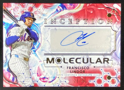 2025 Topps Inception Francisco Lindor #IMA-FL trading card