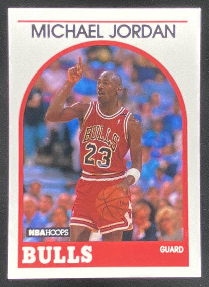 1989 Hoops Michael Jordan #200 trading card