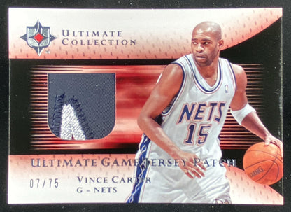 2005 Upper Deck Ultimate Collection Vince Carter trading card