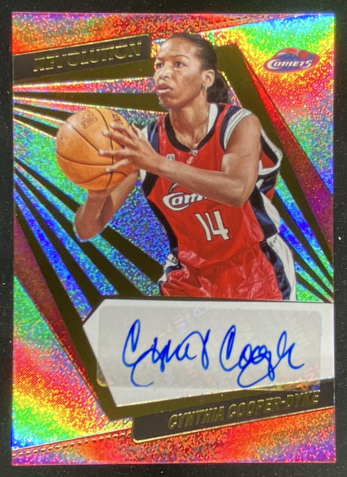 2022 Panini Revolution WNBA Cynthia Cooper-Dyke trading card