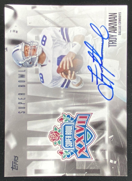 2026 Topps Troy Aikman #SBCS-TA trading card