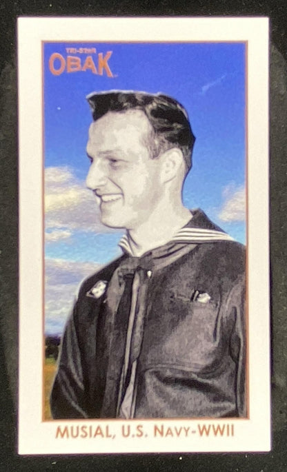 2011 Tristar Obak Stan Musial trading card