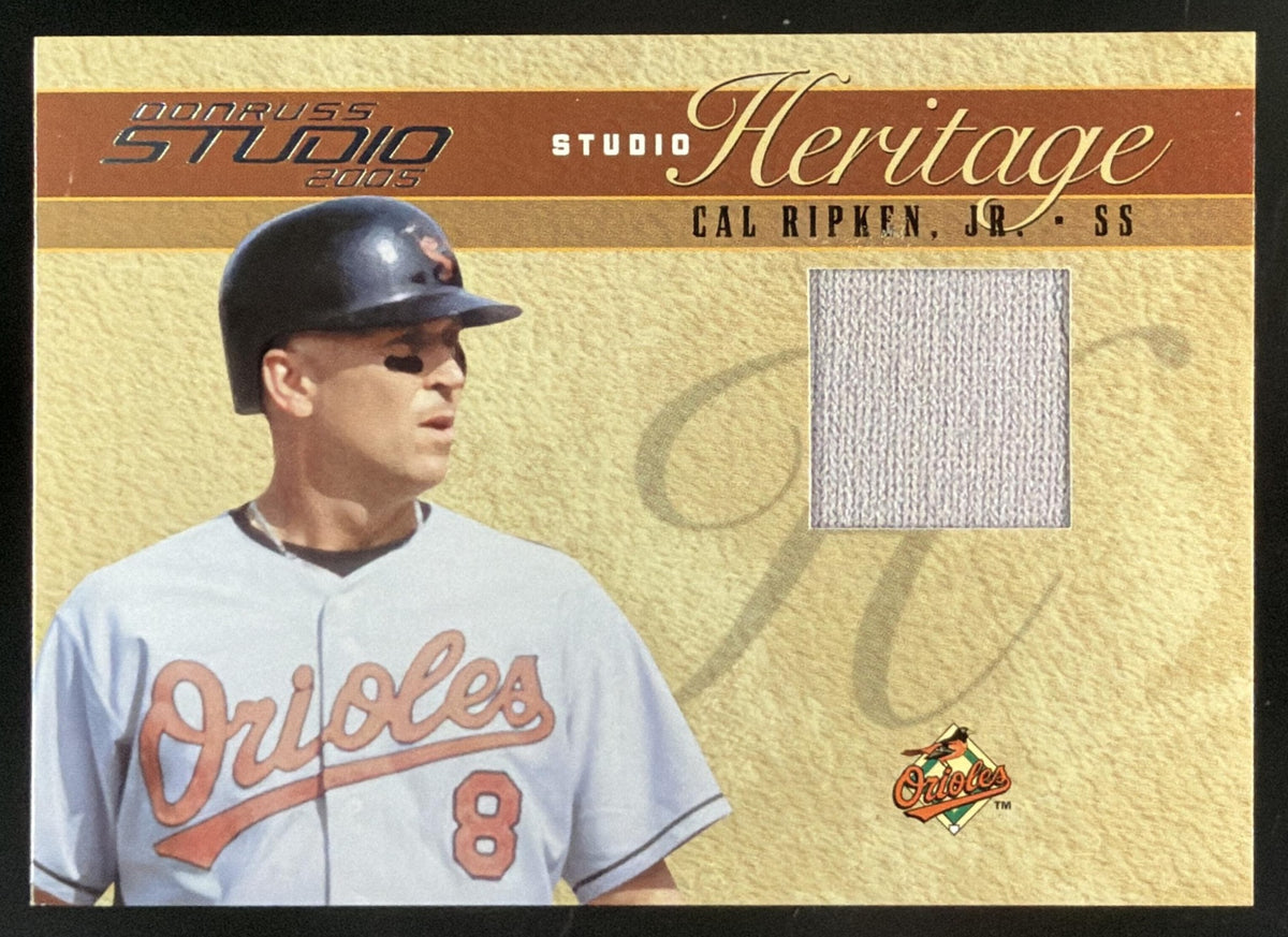 2005 Donruss Studio Heritage Cal Ripken Jr. trading card