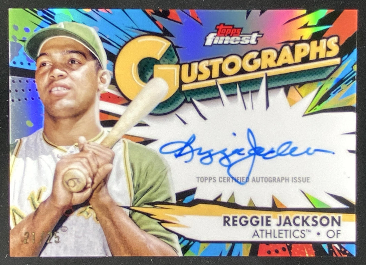 2025 Topps Finest Reggie Jackson #G-RJ trading card