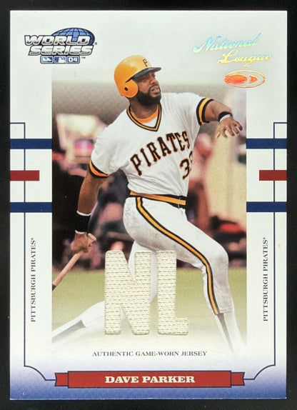 2004 Donruss World Series Dave Parker Jersey /100