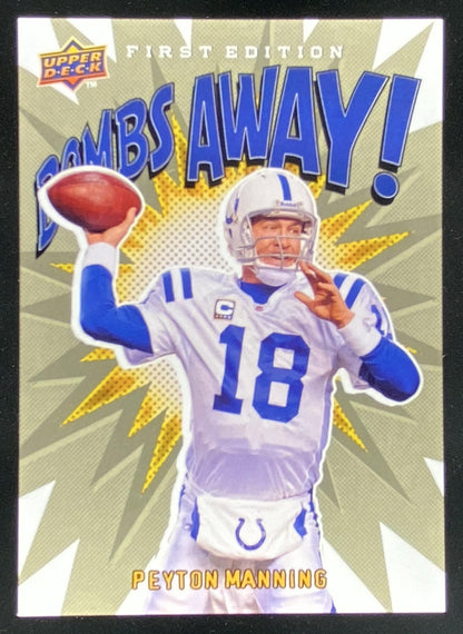 2009 Upper Deck First Edition Peyton Manning #BA-12 trading card