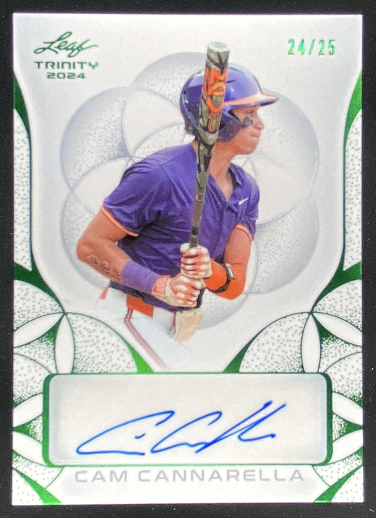 2024 Leaf Trinity Cam Cannarella #BA-CC2 trading card
