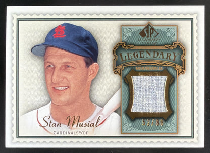 2009 SP Legendary Cuts Stan Musial trading card