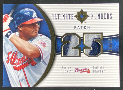 2006 Upper Deck Ultimate Collection Andruw Jones #UN-AJ trading card