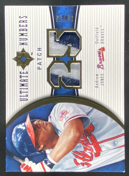 2006 Upper Deck Ultimate Collection Andruw Jones #UN-AJ trading card