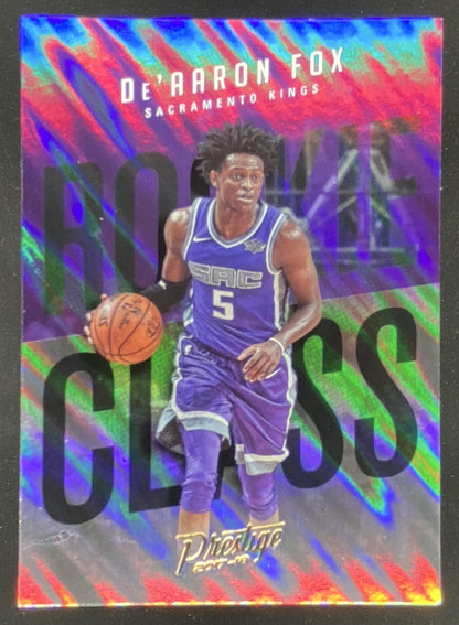 2017 Panini Prestige De'Aaron Fox #5 trading card