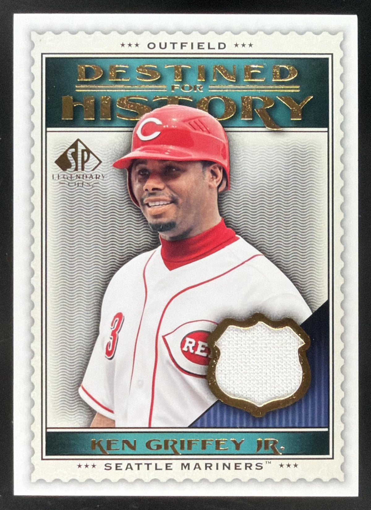 2009 SP Legendary Cuts Destined for History Ken Griffey Jr. trading card