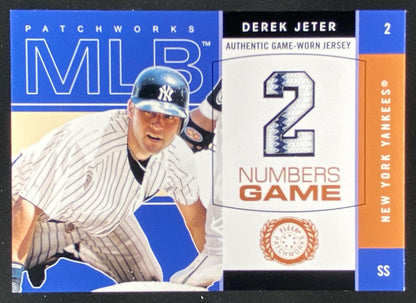 2003 Fleer Patchworks Derek Jeter trading card