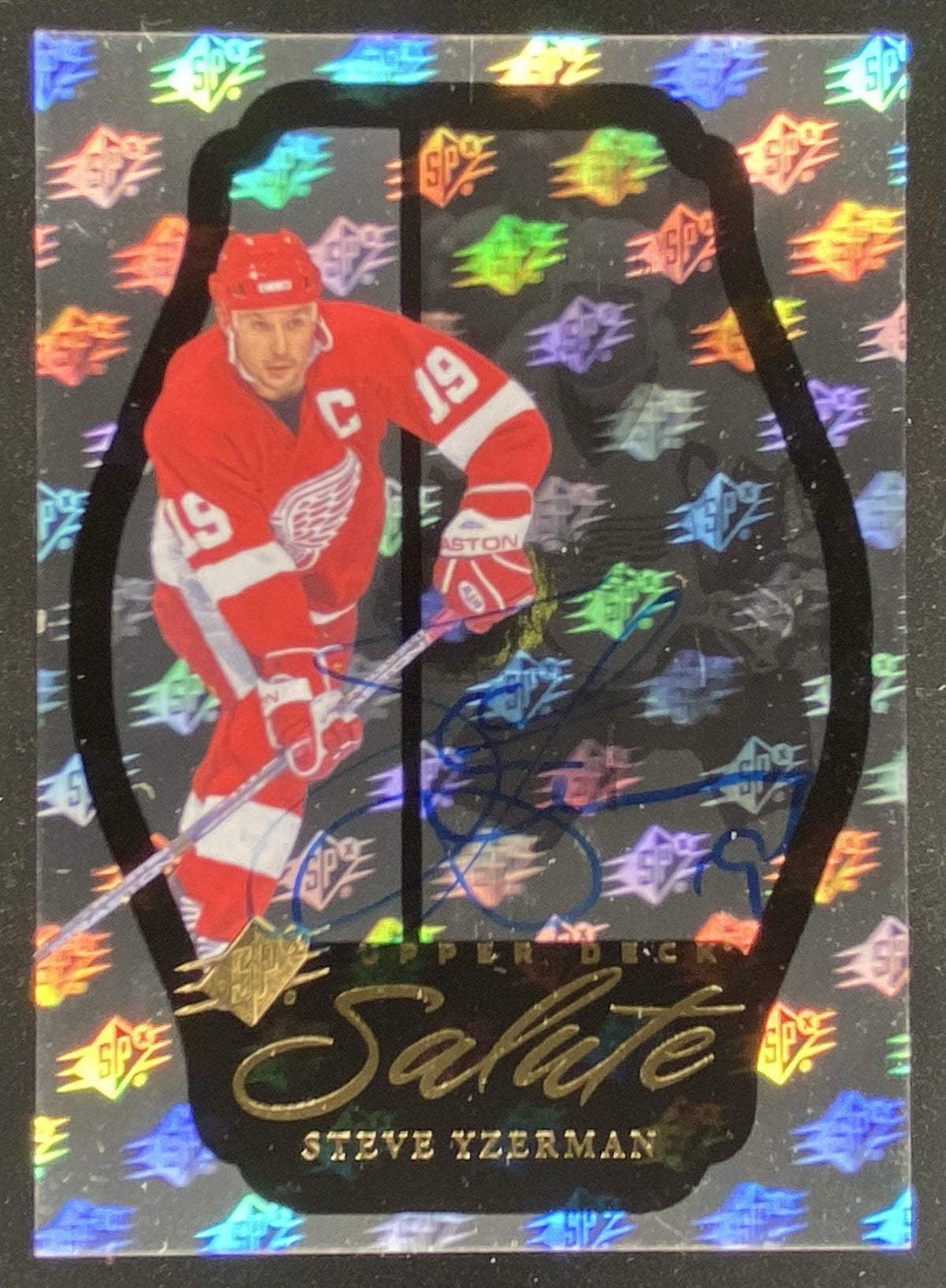 2025 Upper Deck SPx Steve Yzerman #S-SY trading card
