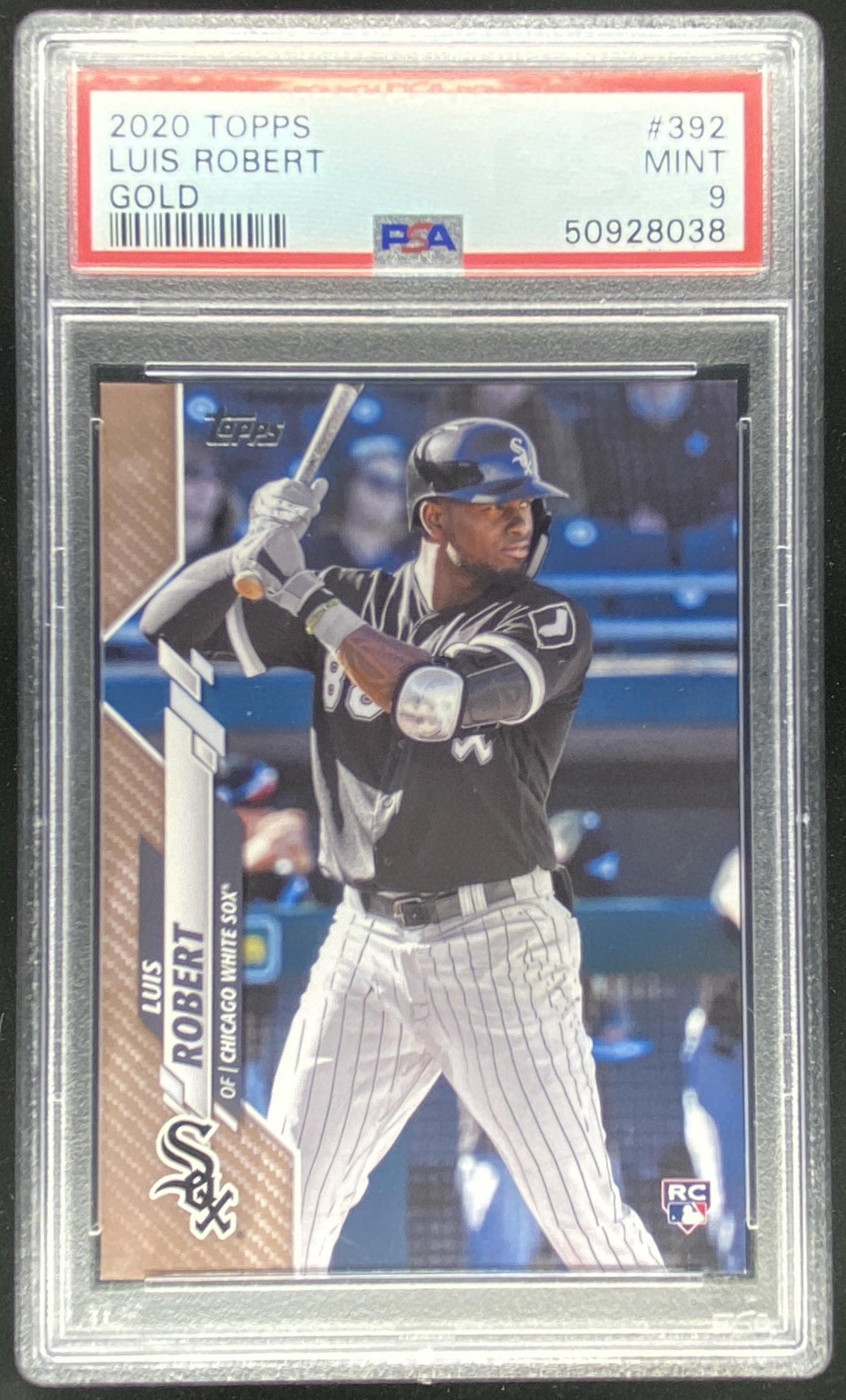 2020 Topps Luis Robert #392 graded PSA 9 trading card