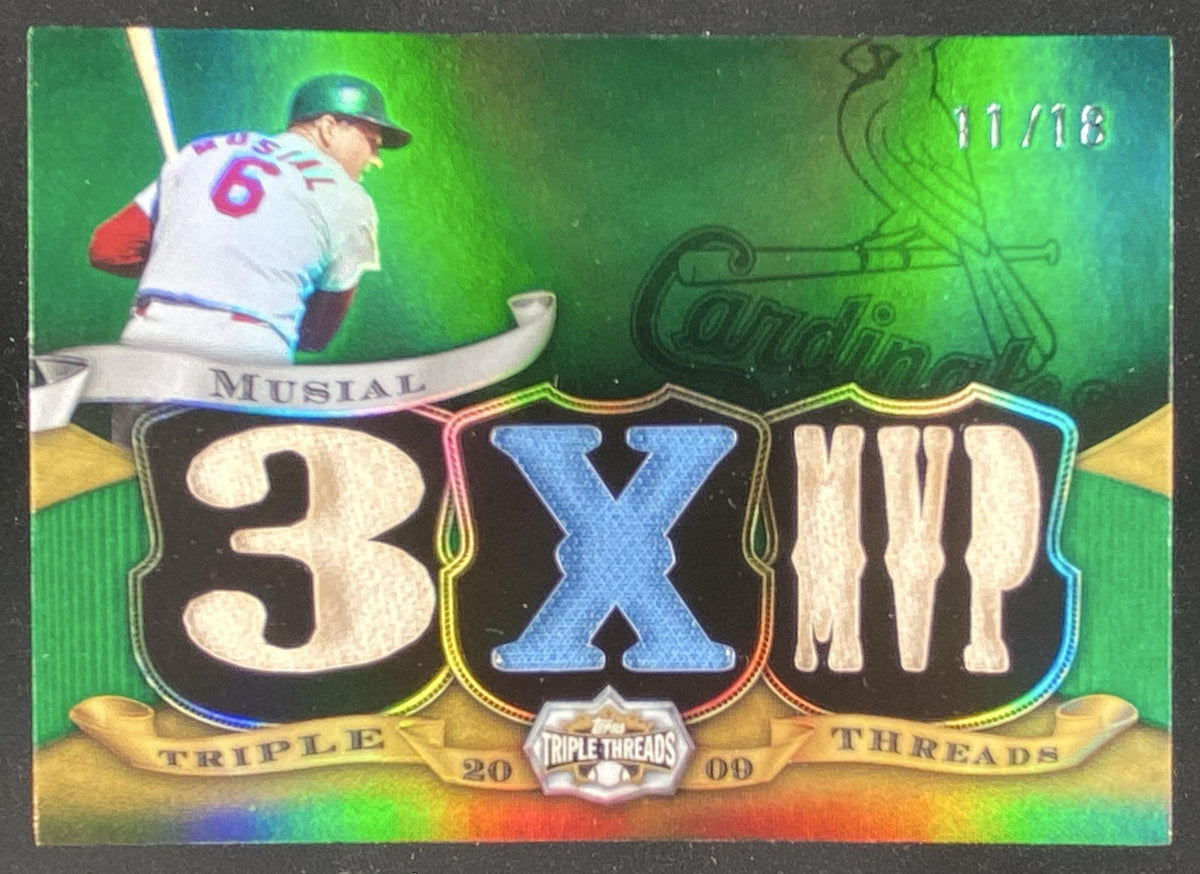 2009 Topps Triple Threads Stan Musial #TTR-69 trading card