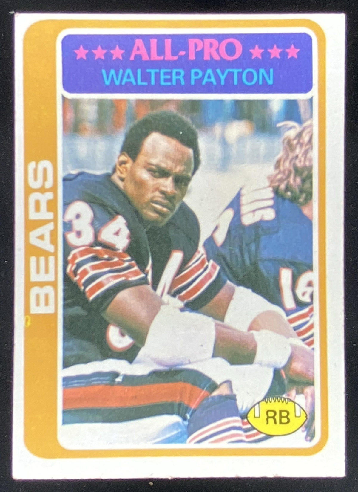 1978 Topps Walter Payton #200 trading card
