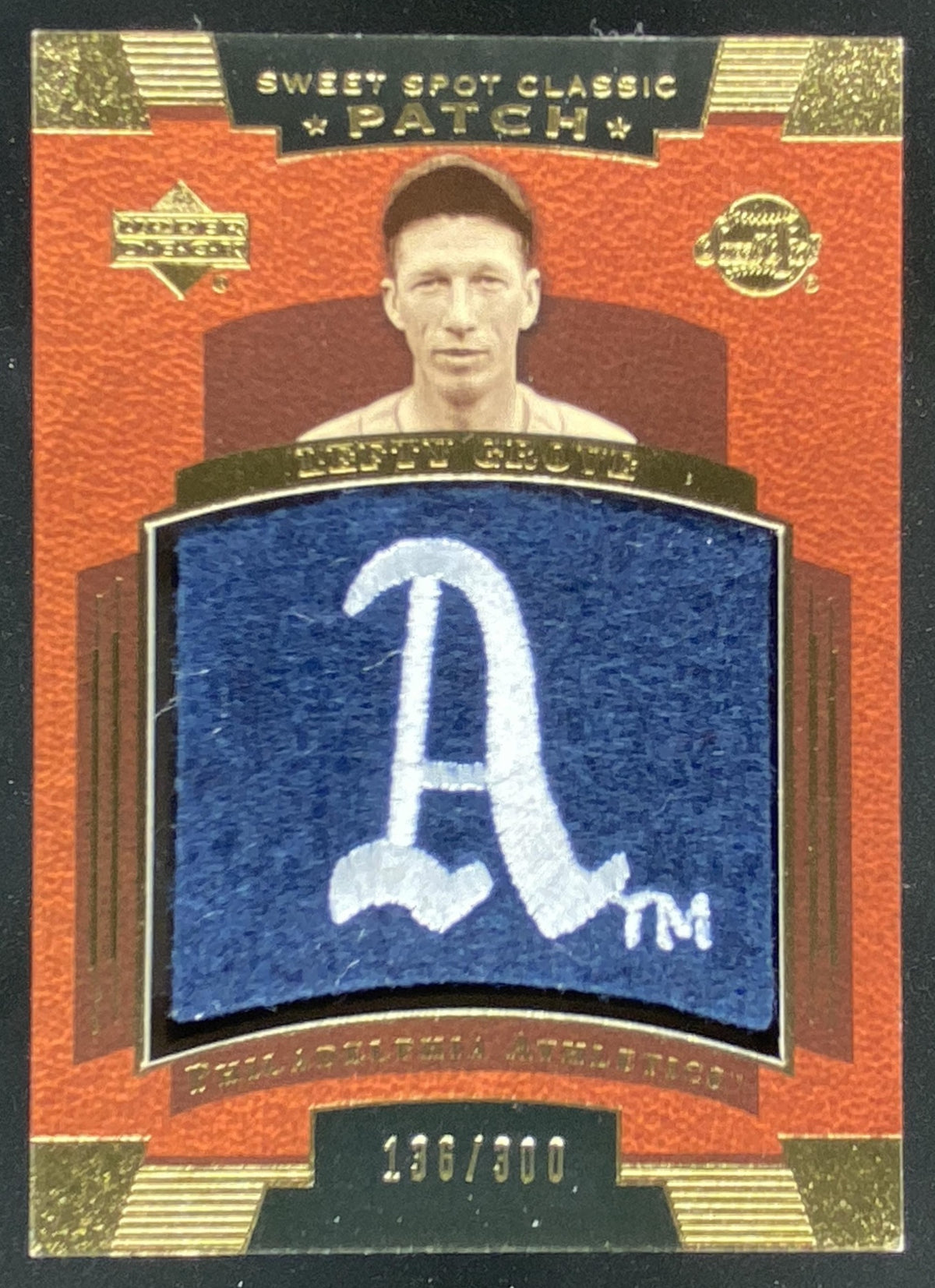 2004 Upper Deck Sweet Spot Classic Lefty Grove #SSP-GR trading card