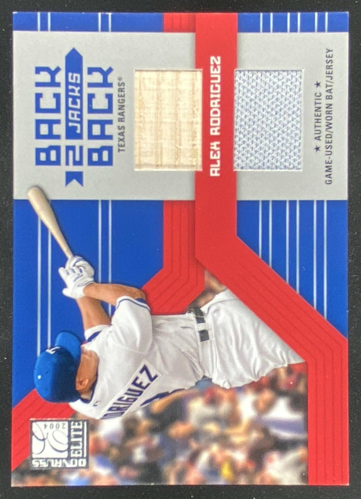 2004 Donruss Elite Alex Rodriguez / Rafael Palmeiro #BB-19 trading card