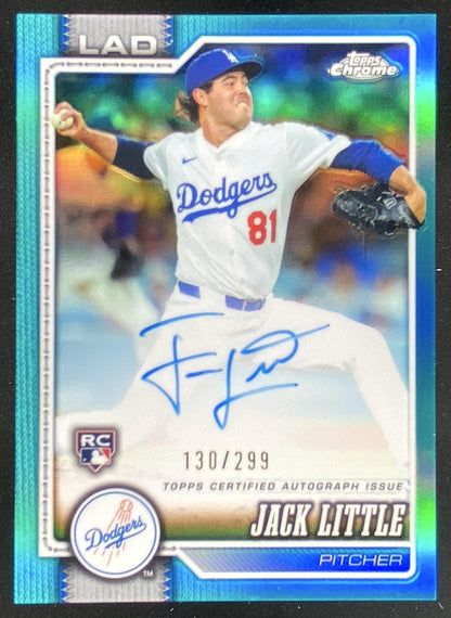2026 Topps Chrome Jack Little #RA-JLI trading card