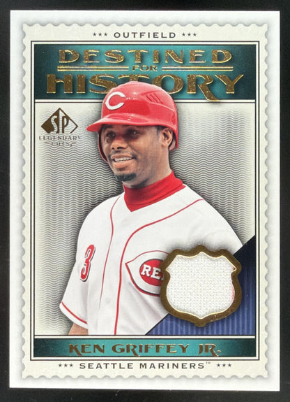 2009 SP Legendary Cuts Destined for History Ken Griffey Jr. trading card