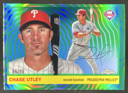 2025 Topps Chrome Platinum Chase Utley #479 trading card