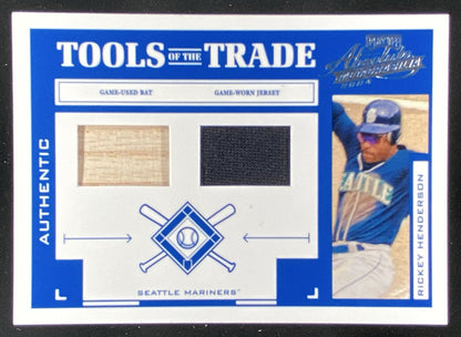 2004 Playoff Absolute Memorabilia Rickey Henderson #TT-123 trading card