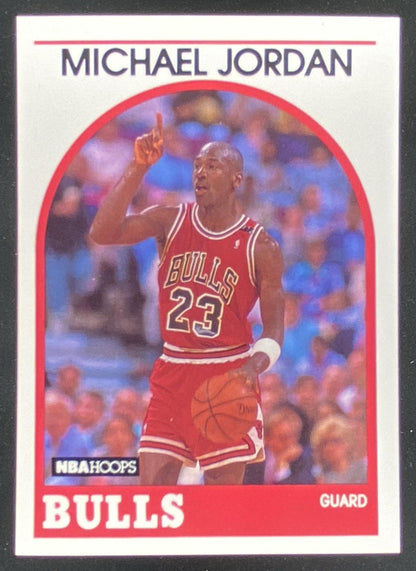 1989 Hoops Michael Jordan #200 trading card