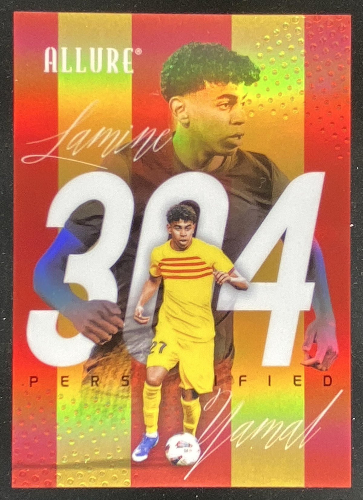 2025 Upper Deck Allure SE Lamine Yamal #P-8 trading card