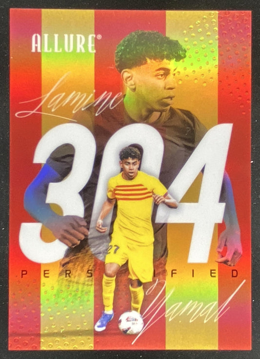 2025 Upper Deck Allure SE Lamine Yamal #P-8 trading card