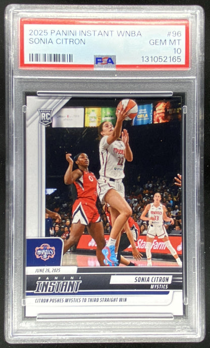 2025 Panini Instant WNBA Sonia Citron #96 trading card