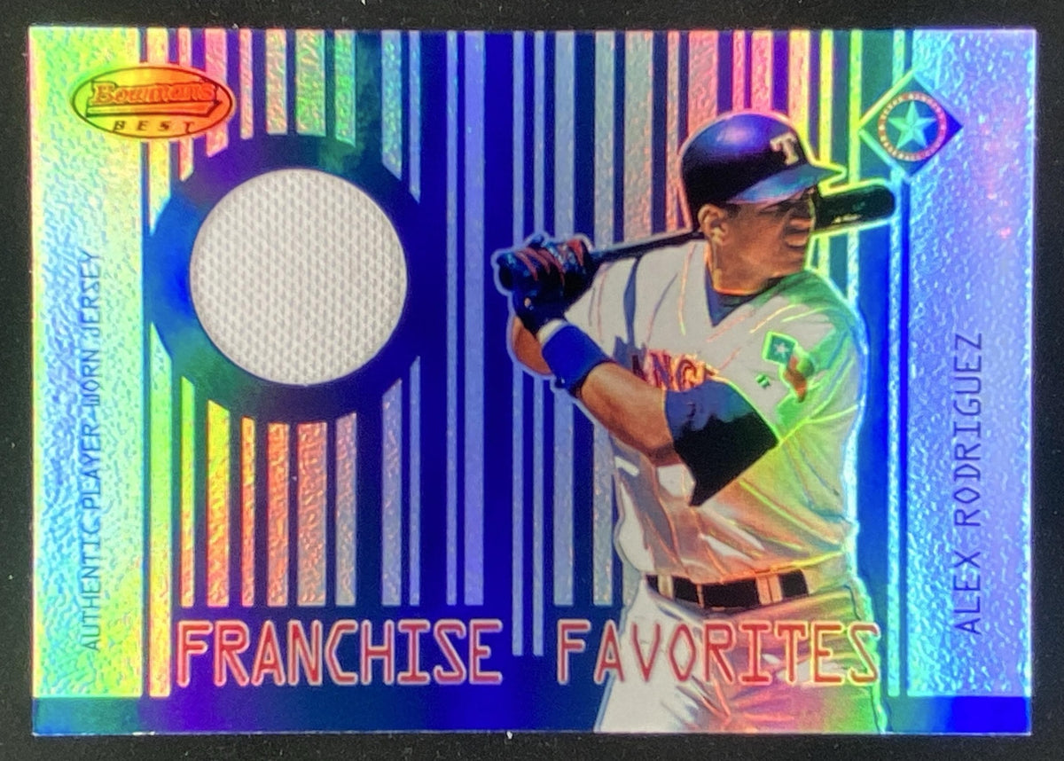 2001 Bowman's Best Alex Rodriguez #FFR-AR trading card