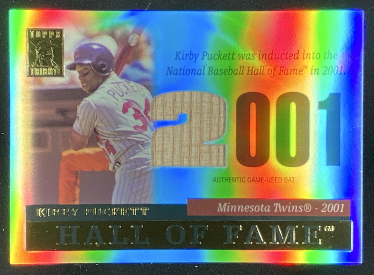 2004 Topps Tribute Kirby Puckett #TR-KPB trading card
