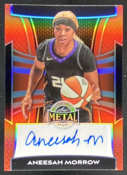 2025 Leaf Metal Women of Sport Aneesah Morrow trading card
