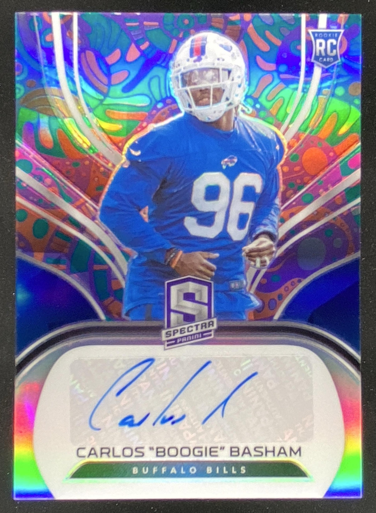 2021 Panini Spectra Carlos "Boogie" Basham #246 trading card