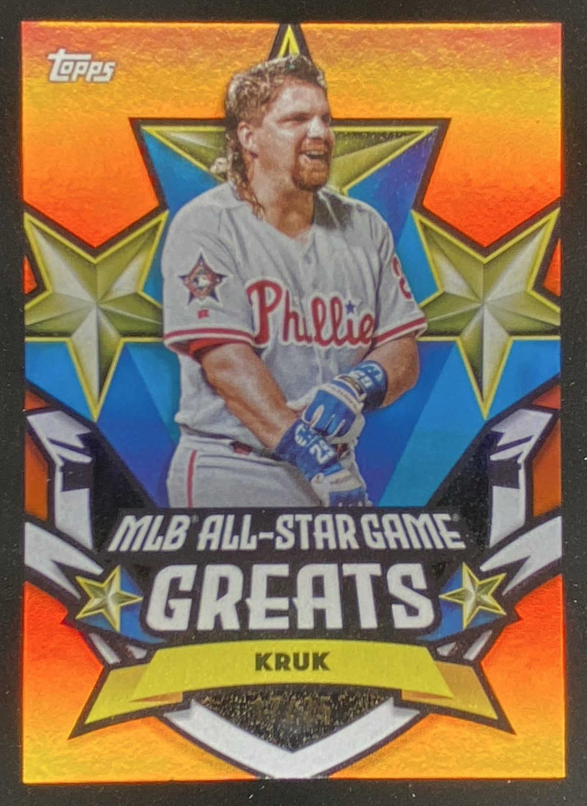2025 Topps All-Star Game John Kruk #ASGG-22 trading card