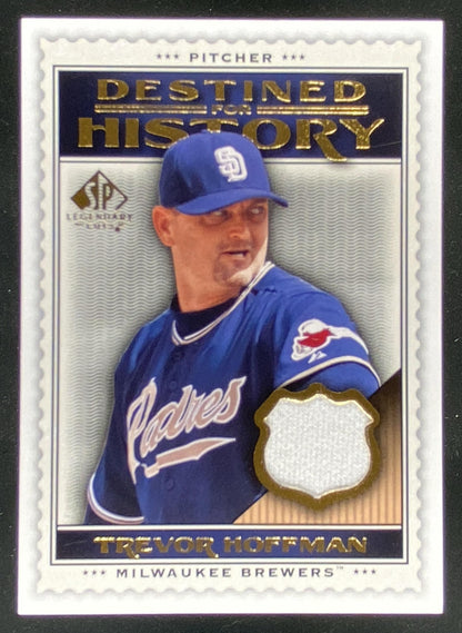 2009 SP Legendary Cuts Trevor Hoffman trading card